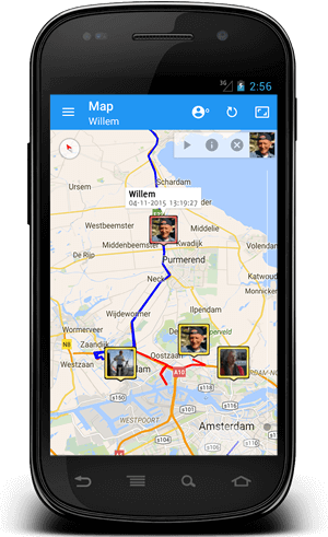 Location Of Download LocOf GPS Tracker for Android or Symbian